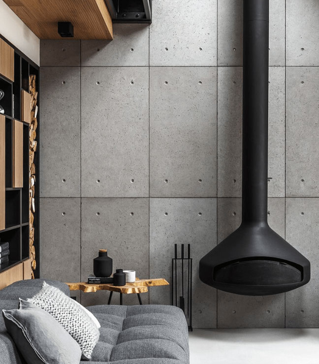 Декоративные панели из бетона